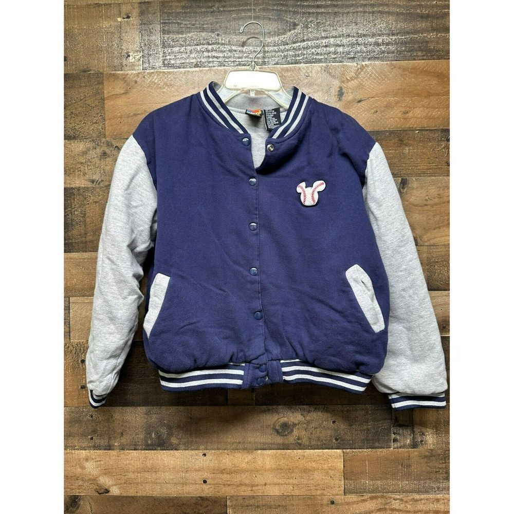 Mickey Unlimited Youth‎ Boys' Varsity Jacket Size Large